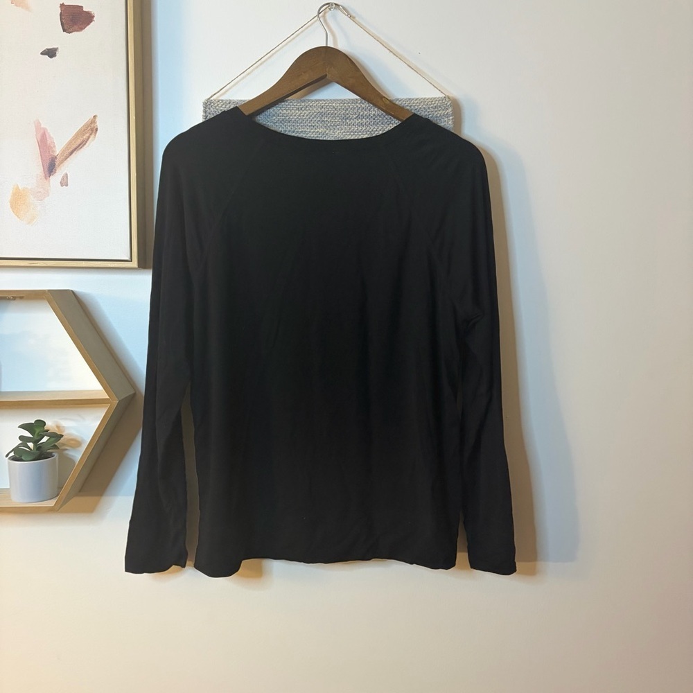 Naked Brand Black Longsleeve Top Large - Picture 2 of 5